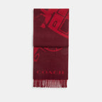 Coach Horse And Carriage Cashmere Muffler