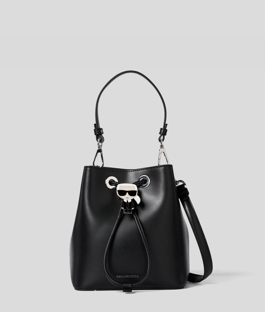 Karl Lagerfeld
K/Ikonik Bucket Bag in Leather