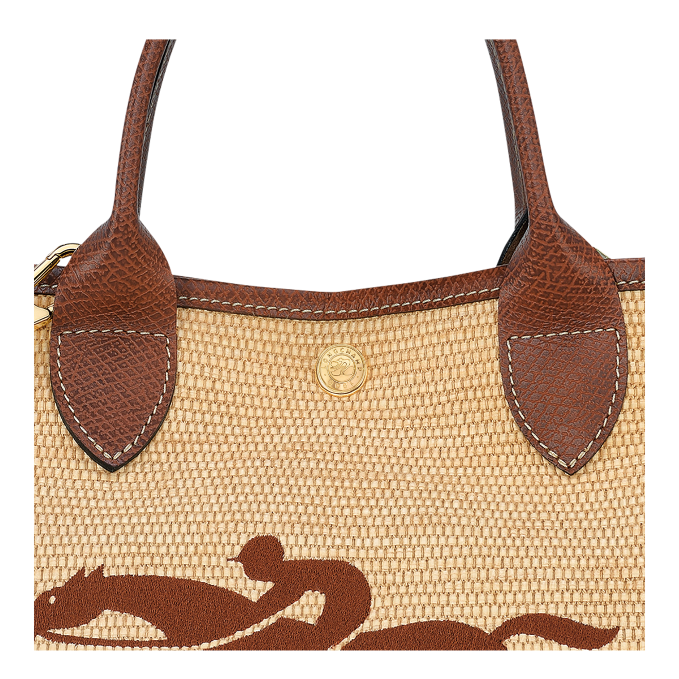 Longchamp Le Panier Pliage Basket bag Brown- Small