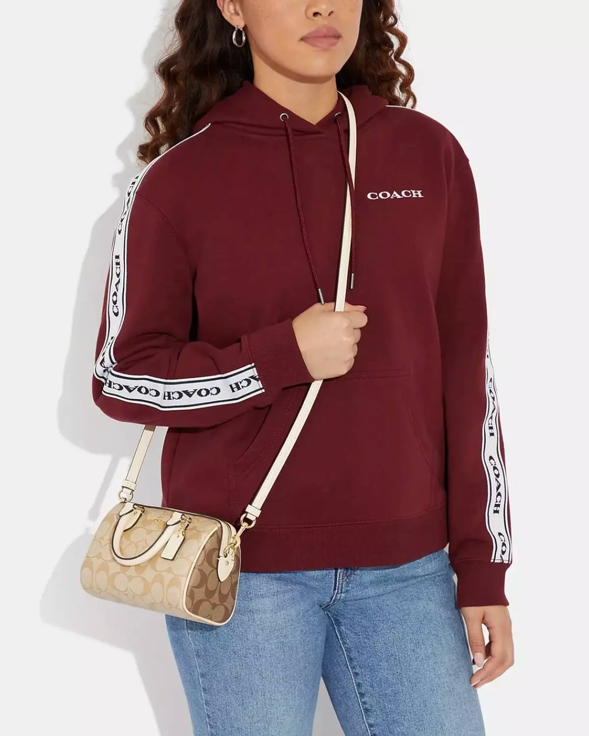 Coach Mini Rowan Crossbody in Signature Canvas