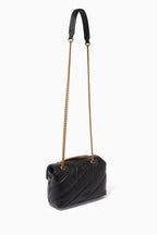 PINKO
Mini Love Puff Quilt Jewel Bag in Nappa Leather