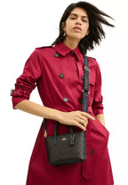 Coach City Mini Tote Bag In Signature Canvas