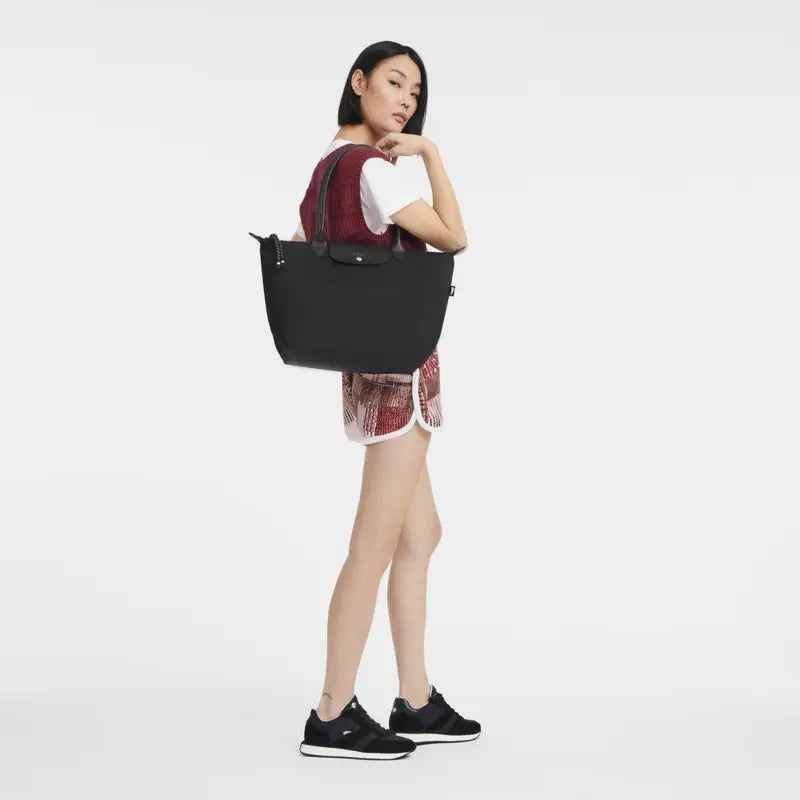 Longchamp Le Pliage Energy Tote Bag Black- Large