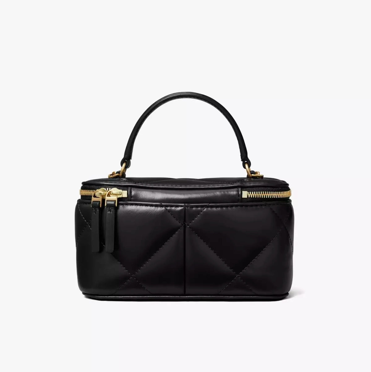 Tory burch Kira Charm Diamond Quilt Vanity Case