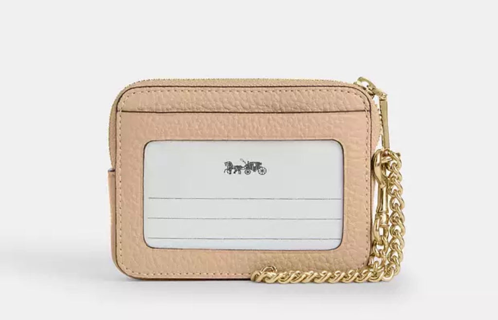 Coach Zip Card Case