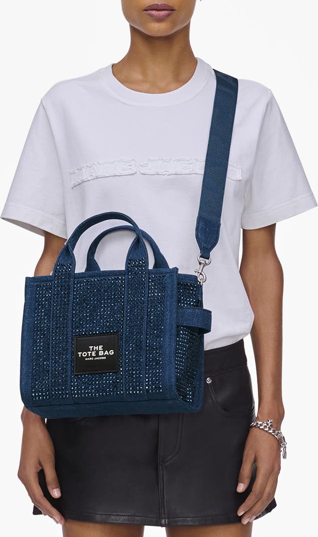 MARC JACOBS
The Crystal Denim Tote Bag - Small