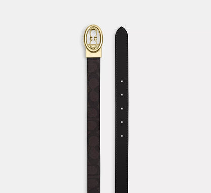 Coach Signature Buckle Cut-To-Size Belt, 25 Mm