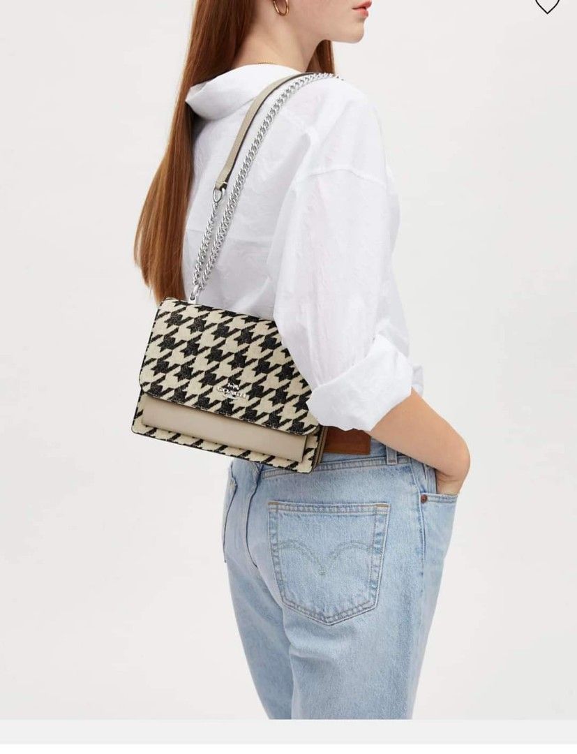 Coach
Klare Crossbody With Houndstooth Print