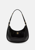 Tory Burch
Robinson Convertible Crescent Shoulder Bag in Patent Leather