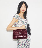 Tory Burch Kira Diamond Quilt Distressed Shoulder Bag