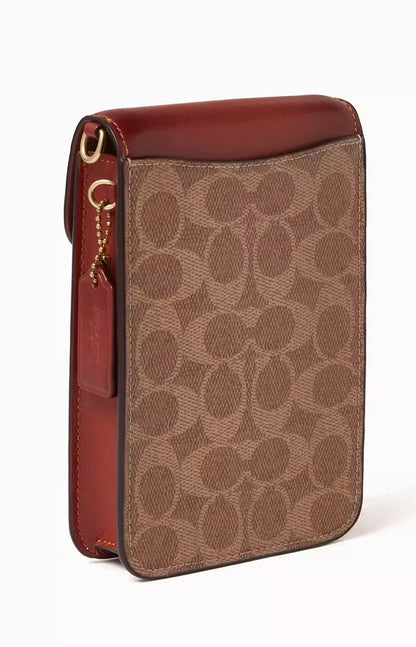 Coach Phone Crossbody Bag in Signature Canvas