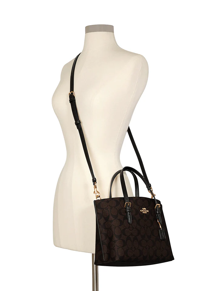 Coach Mollie Tote 25 In Signature Canvas