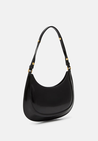 Tory Burch
Robinson Convertible Crescent Shoulder Bag in Patent Leather