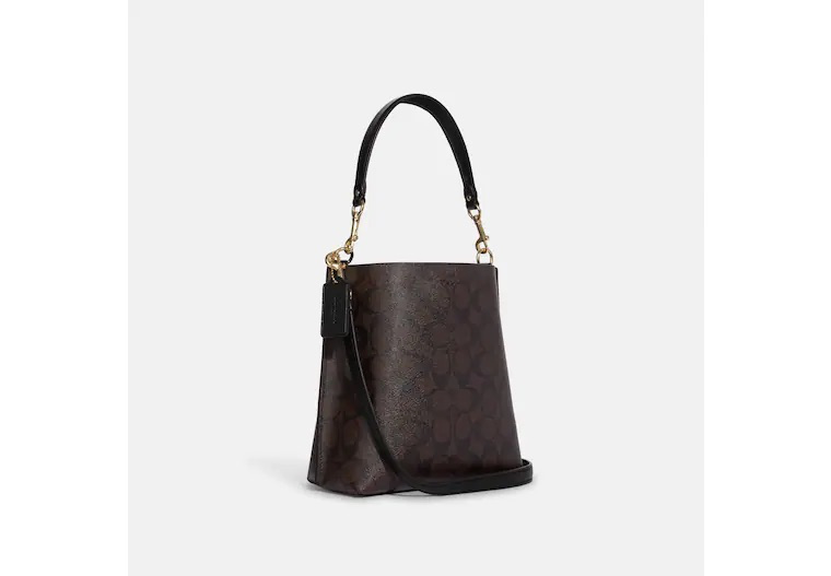 Coach Mollie Bucket Bag In Signature Canvas
