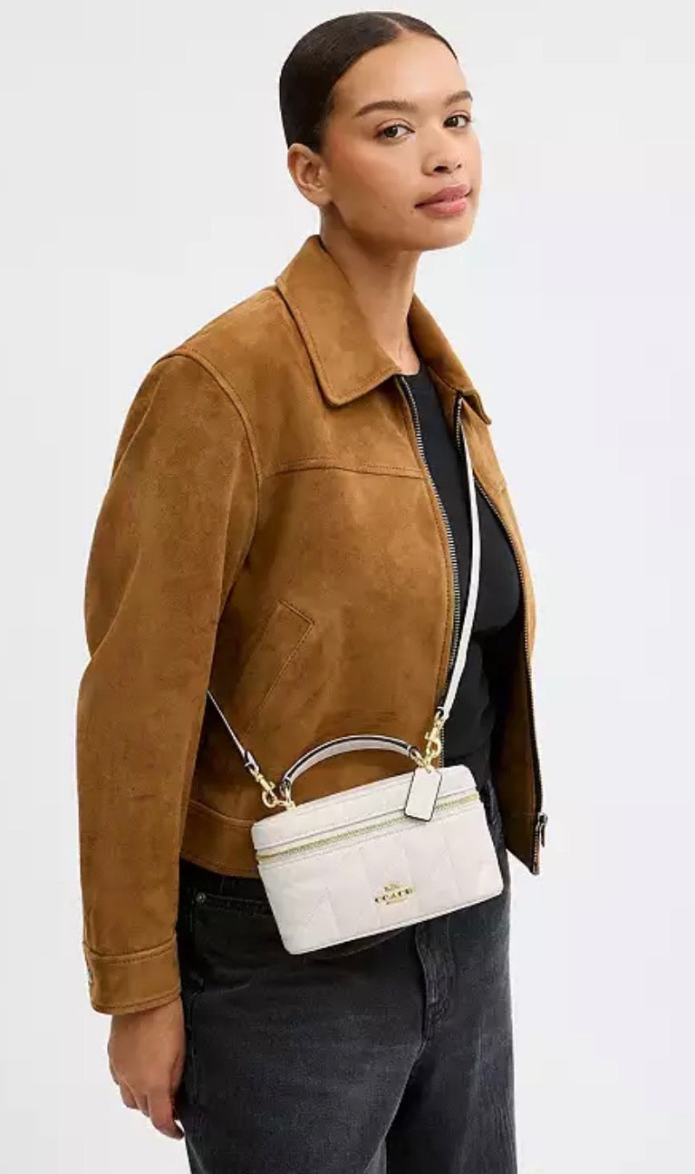 Coach Rainer Crossbody Bag 18 with quilting