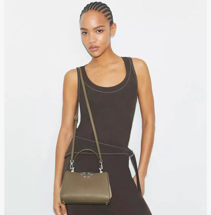 Tory Burch Mini Eleanor Pebbles Satchel