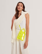 Ted Baker
Mini Neon Clear Vinyl Icon Tote Bag