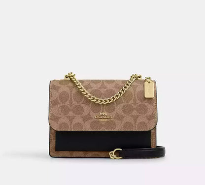 Coach Mini Klare Crossbody Bag In Signature Canvas