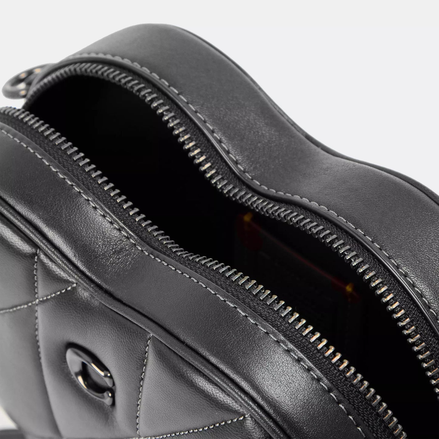 Coach Heart Crossbody With Quilting