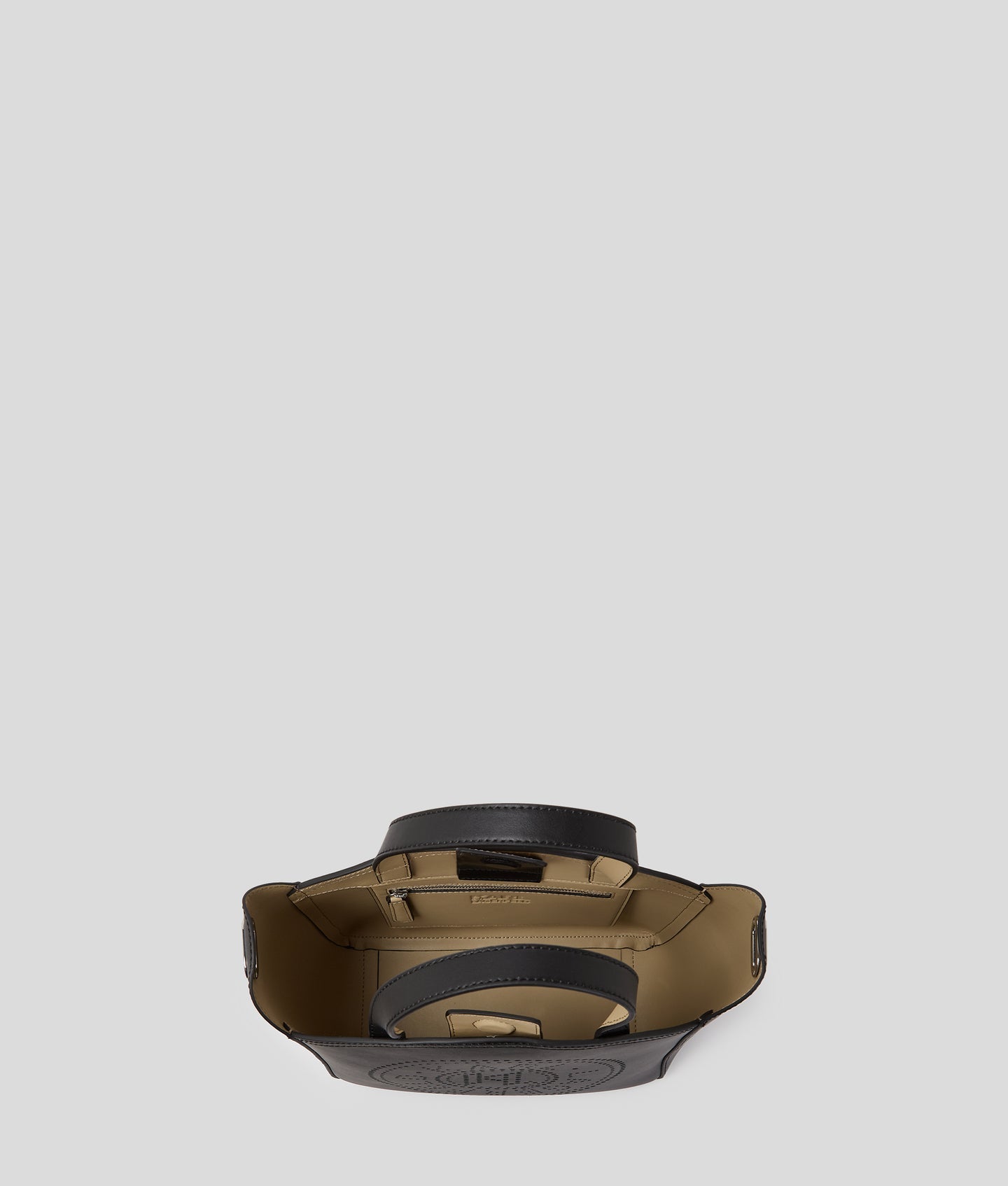 Karl Lagerfeld K/Circle Perforated Small Tote Bag