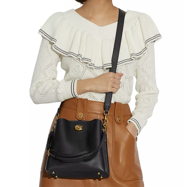 Coach Willow Leather Bucket Bag