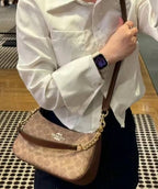 Coach Teri Shoulder Bag In Signature Canvas