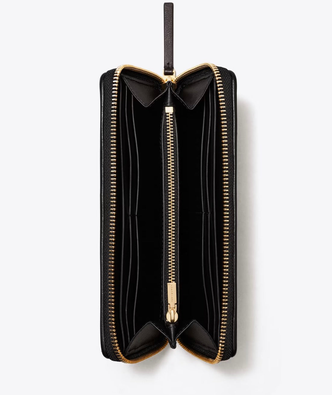 Tory burch Kira Chevron Zip Continental Wallet