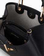 Emporio Armani Small Myea Shopper Bag With Deer Print