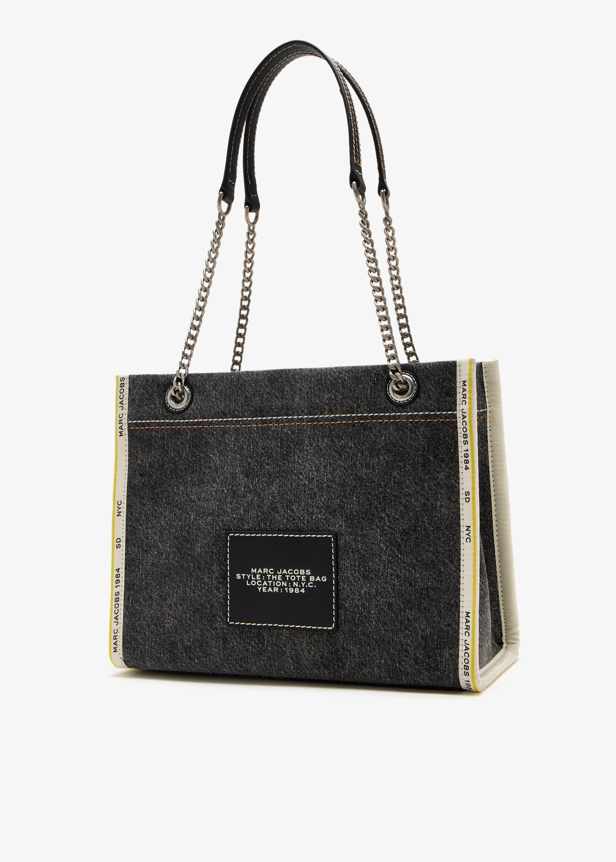 Marc Jacob - The Denim Chain medium tote bag
