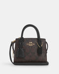 Coach Andrea Mini Carryall In Signature Canvas Coach