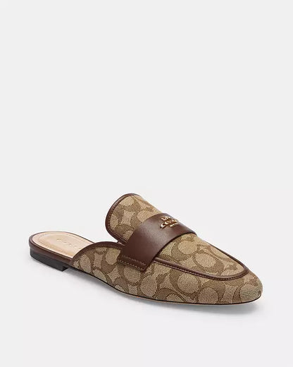 Coach Samie Slide In Signature Jacquard