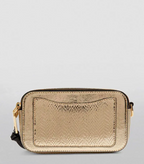 The Marc Jacobs Snapshot Cross-Body Bag Patchwork Metallic Gold