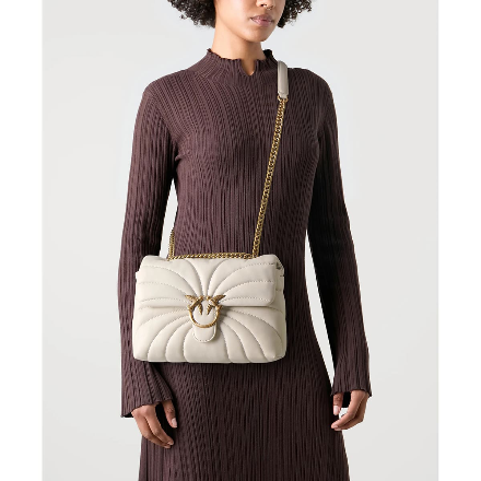 Pinko White Women Shoulder Bag Cross Body Bag