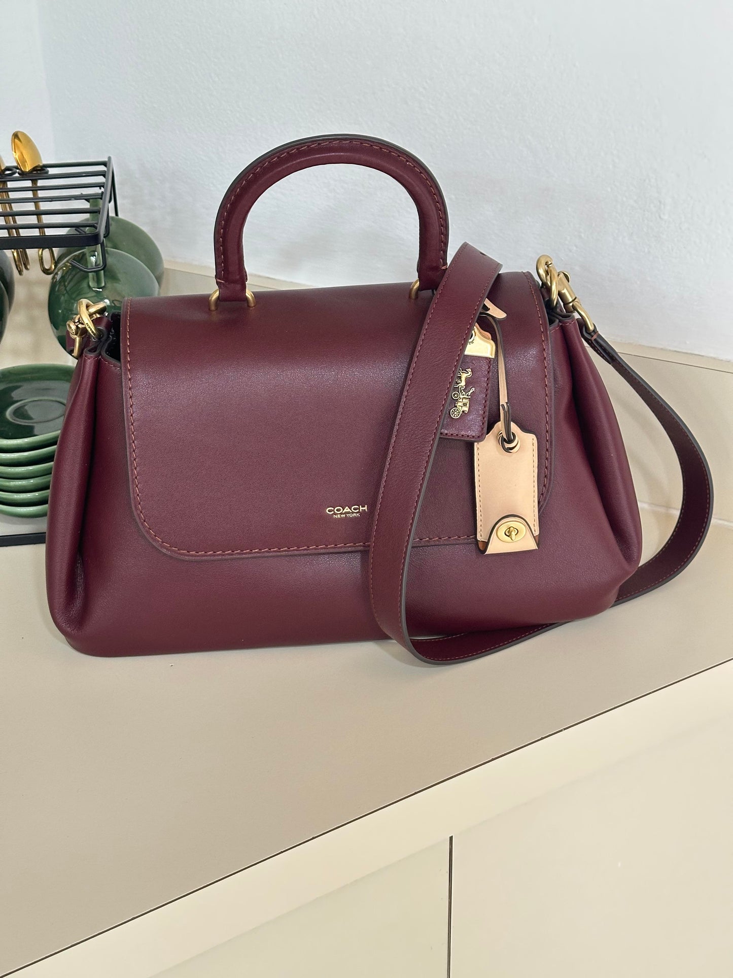 Coach Slouchy Rogue Top Handle Bag B2G1