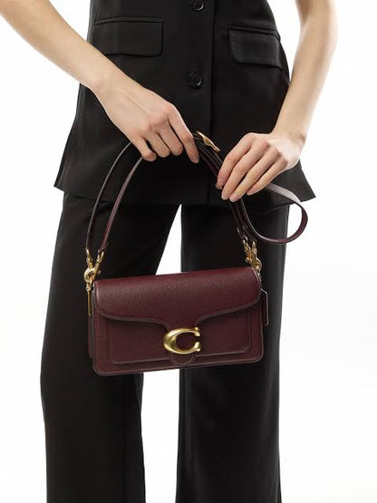 Coach Tabby Shoulder Bag 26 - Burgundy