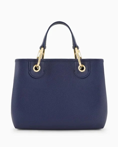 Emporio Armani Small Myea Shopper Bag With Deer Print