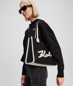 Karl Lagerfeld K/Skuare grainy medium tote bag