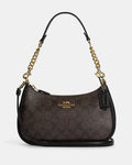 Coach Teri Shoulder Bag In Signature Canvas