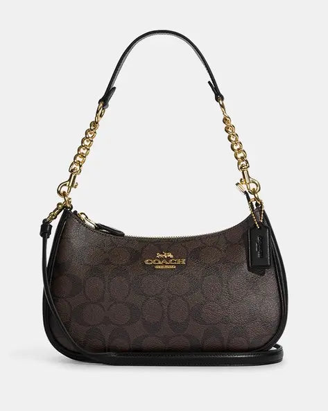 Coach Teri Shoulder Bag In Signature Canvas