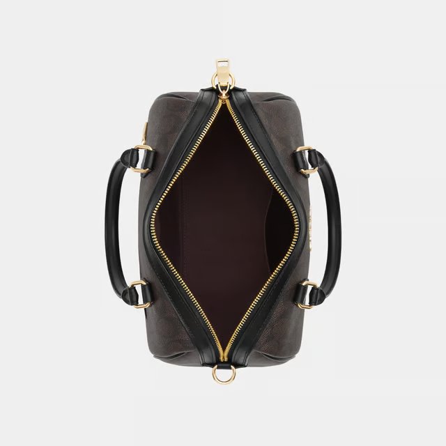 Coach Rowan Satchel in Signature Canvas