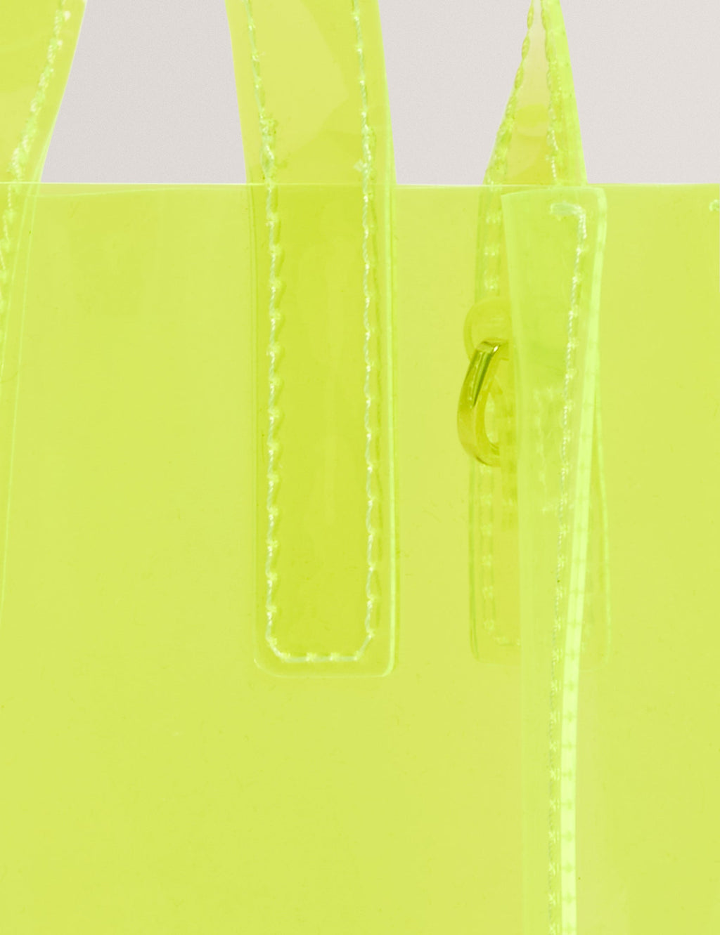 Ted Baker
Mini Neon Clear Vinyl Icon Tote Bag