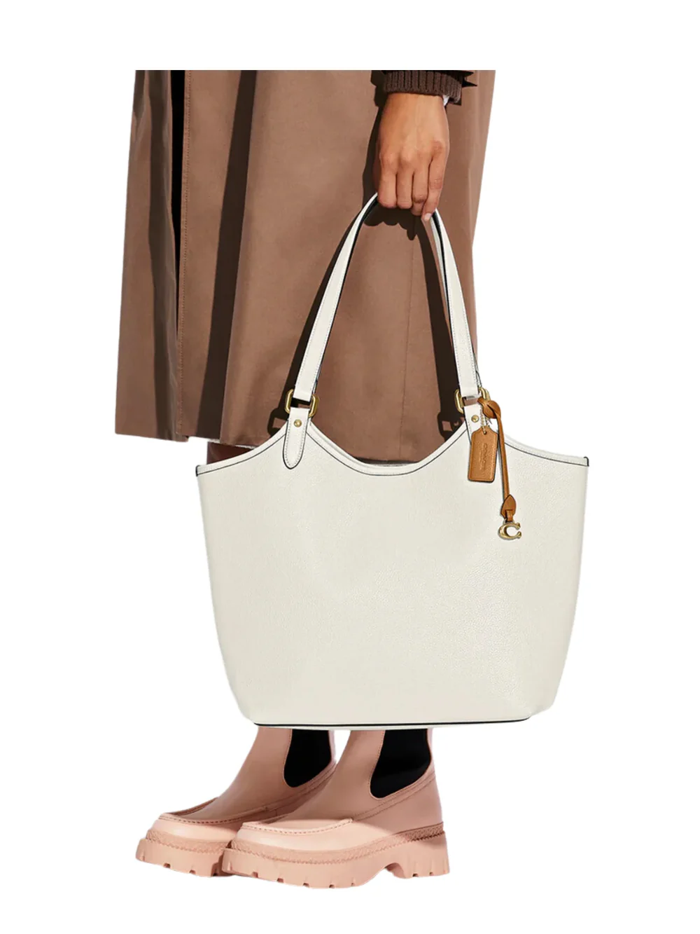 Coach Polished Pebble Leather Tote bag