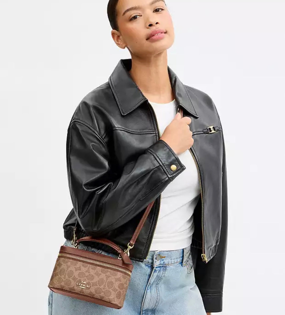 Coach Rainer Crossbody Bag 18 In Signature Canvas