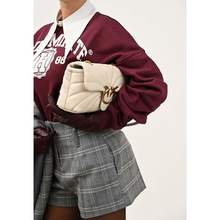 Pinko White Women Shoulder Bag Cross Body Bag