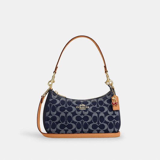 Coach Teri Shoulder Bag In Signature Denim