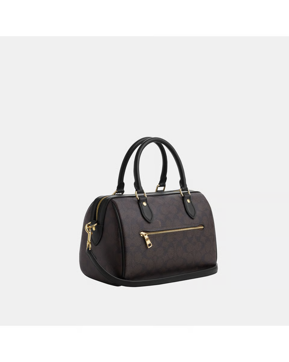 Coach Rowan Satchel in Signature Canvas