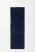 Loewe Scarf in wool, cotton and silk blend