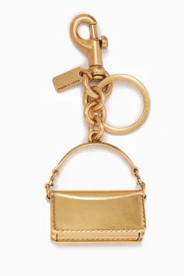 COACH
Tabby Bag Charm in Plated Metal