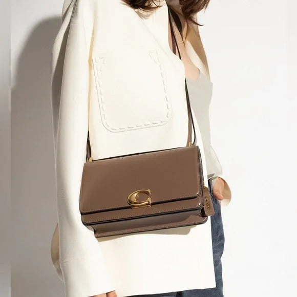 Coach Bandit Shoulder Bag-Dark Stone