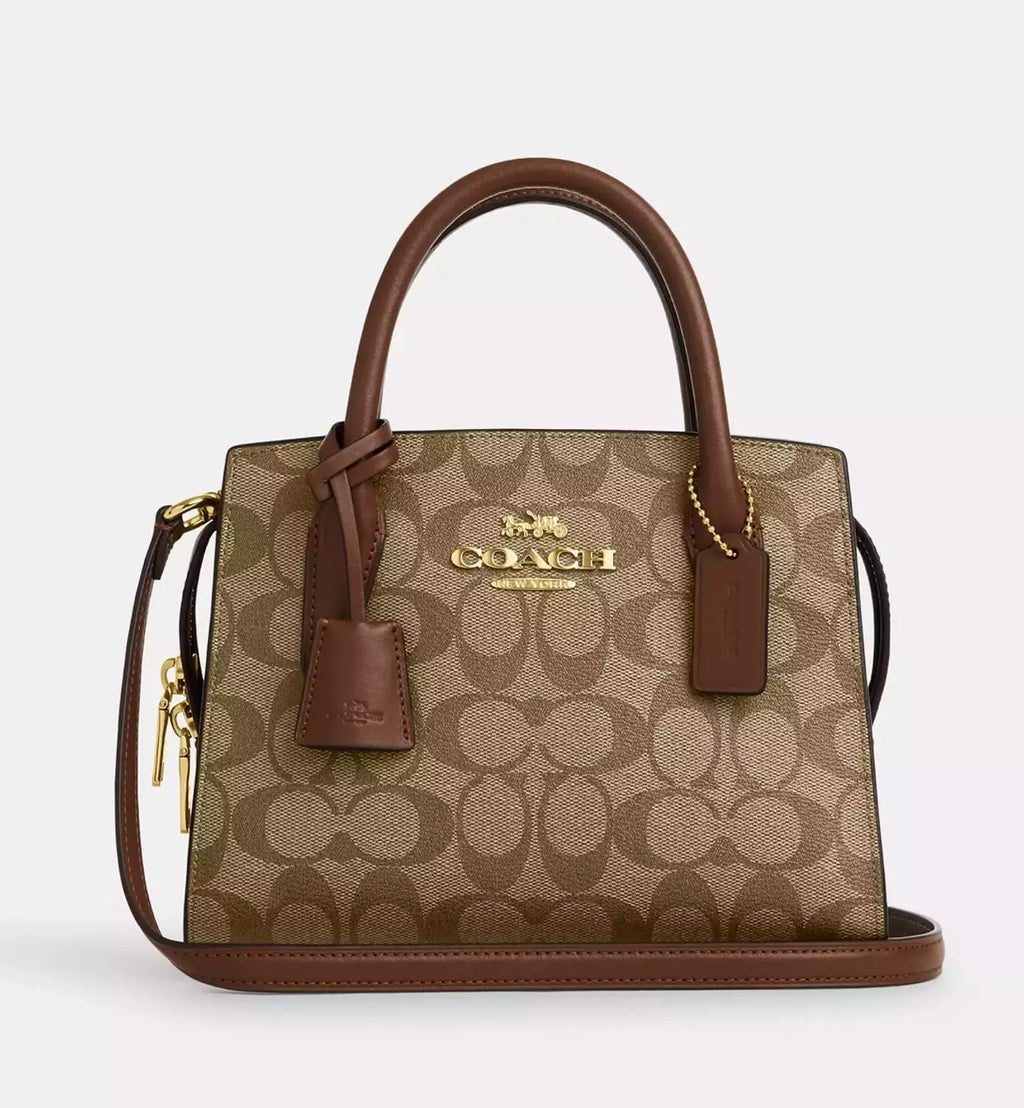 Coach Andrea Carryall Bag In Signature Canvas